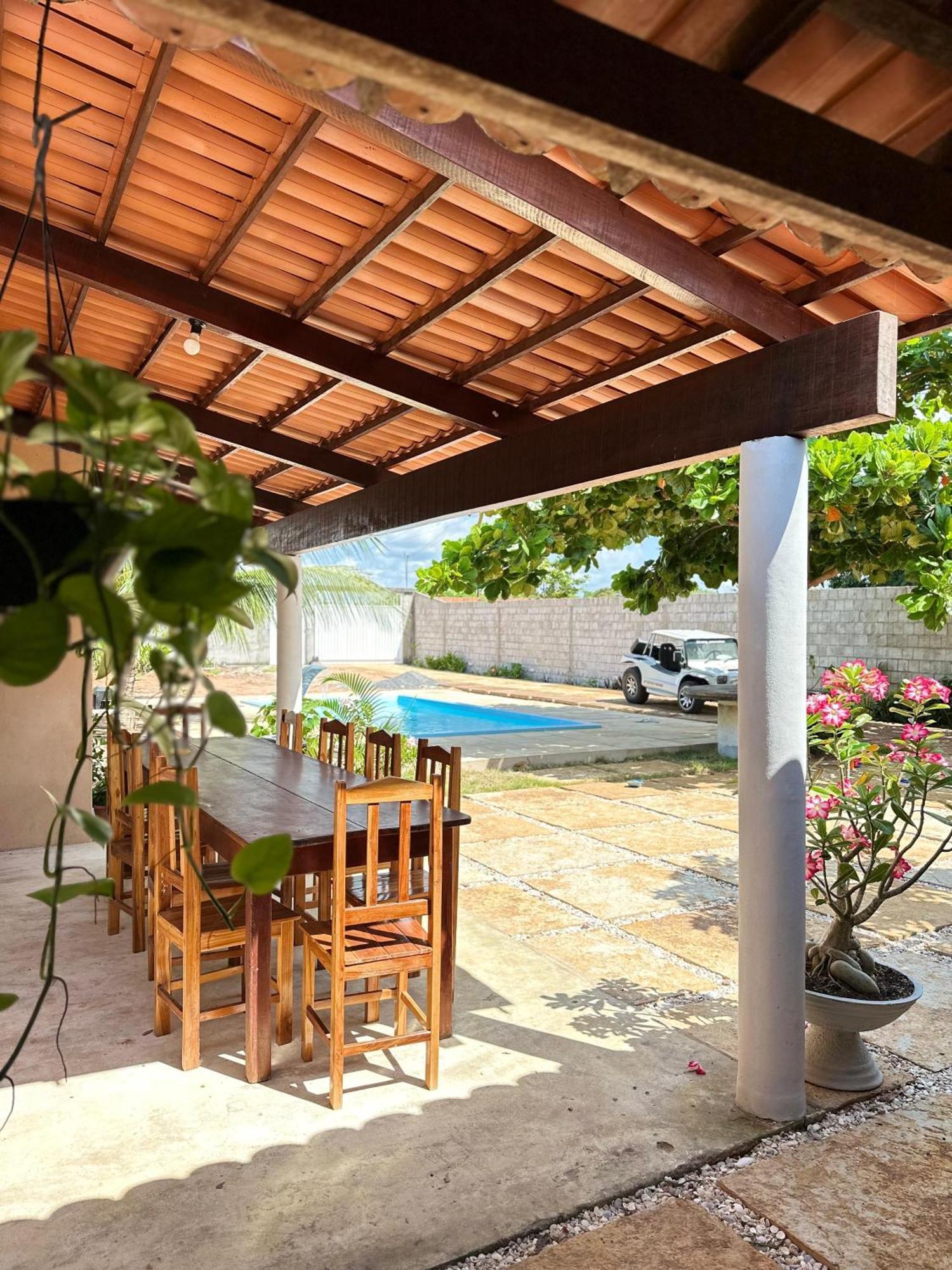 Casa Com Piscina Privativa Na Lagoa Do Paraiso - John House Paradise Jijoca de Jericoacoara Buitenkant foto